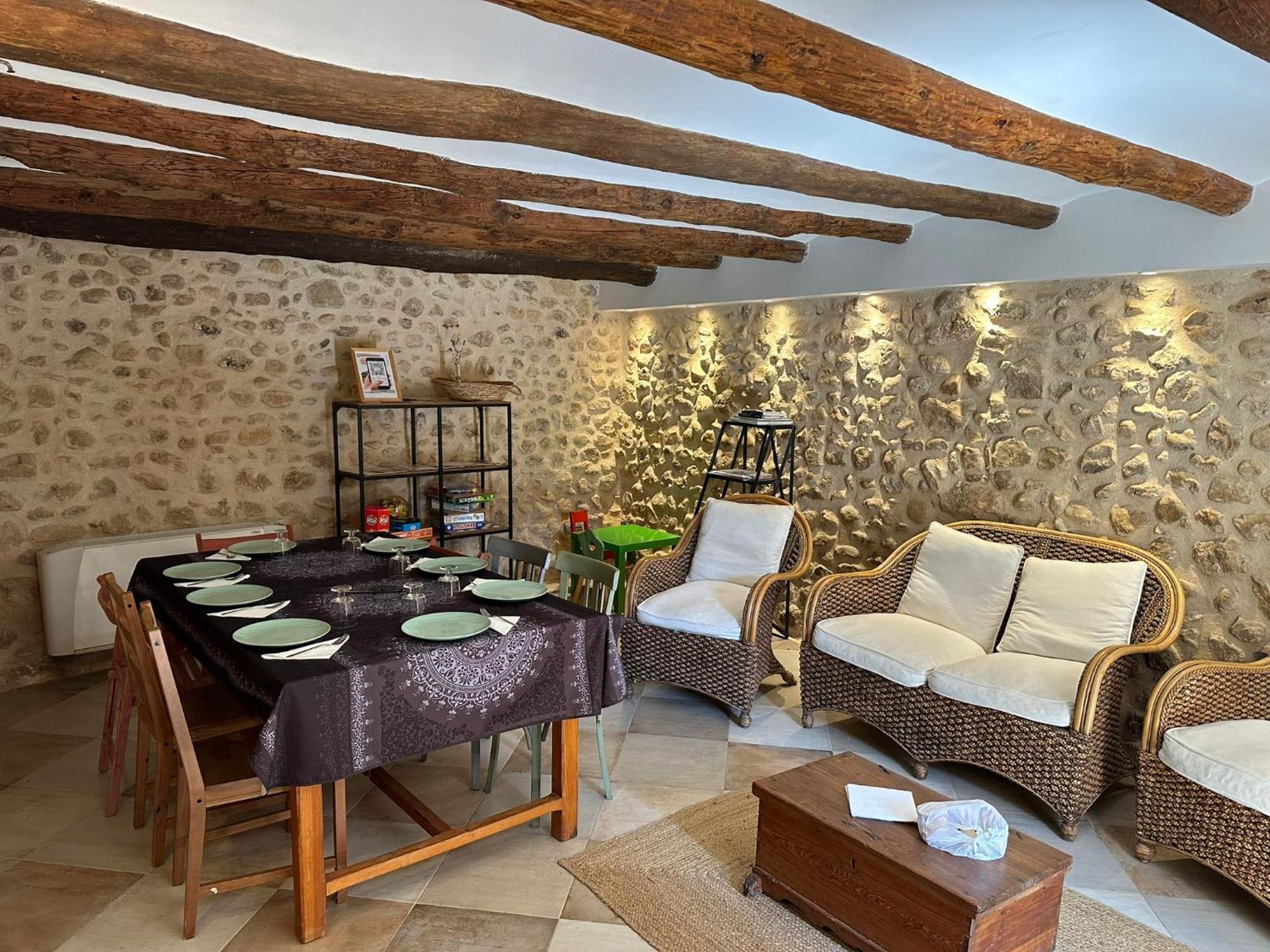 Maset Del Riu Vendégház Valderrobres Kültér fotó